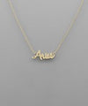 Zodiac Pendant Necklace