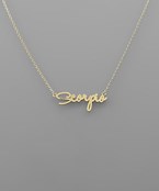 Zodiac Pendant Necklace