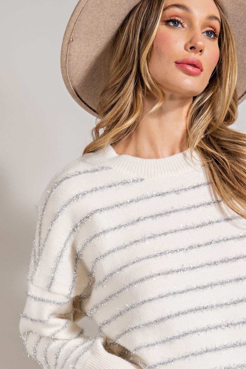 You Had Me At Glitter Sweater