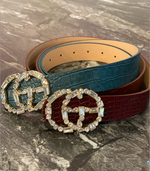 Crocodile Textured Belt