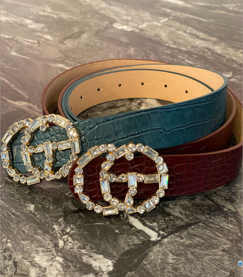 Crocodile Textured Belt
