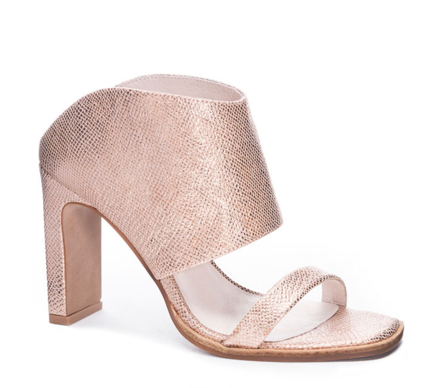 Dune Magnolea Rose Gold Flower Trim Heel Sandal | Lyst