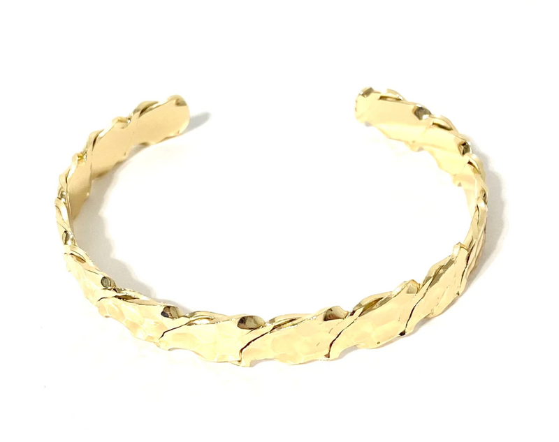 Hammered Goddess Cuff