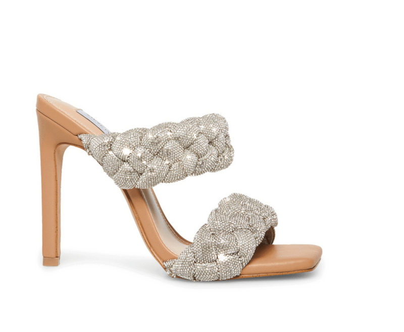 Kenley Rhinestone Heel Sandal