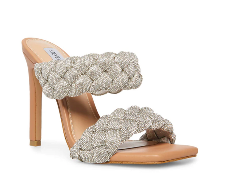 Kenley Rhinestone Heel Sandal