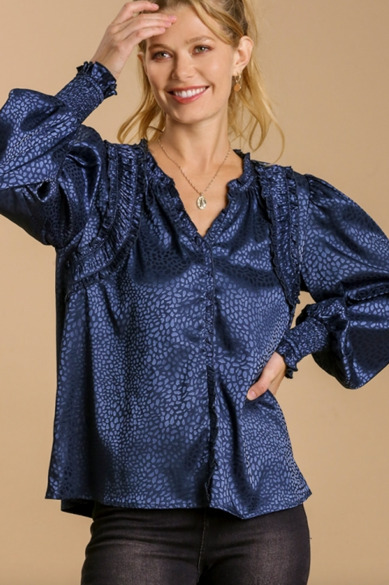 Untamed Button Down Blouse