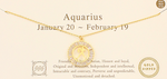 CZ Zodiac Sign Necklace