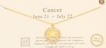 CZ Zodiac Sign Necklace