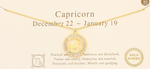 CZ Zodiac Sign Necklace