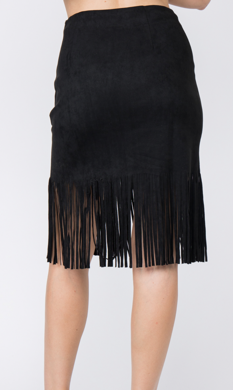 So Fly Fringe Skirt