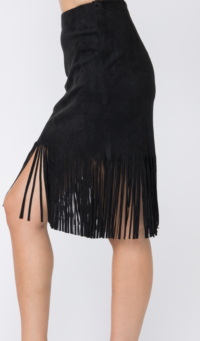So Fly Fringe Skirt