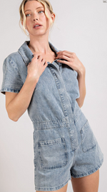 Denim Days Romper