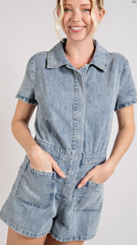 Denim Days Romper