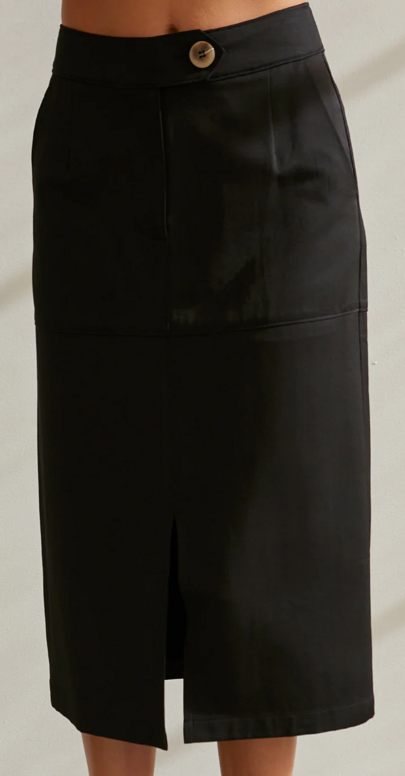 Boss Up Midi Skirt