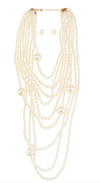 Chunky Long Pearl Necklace