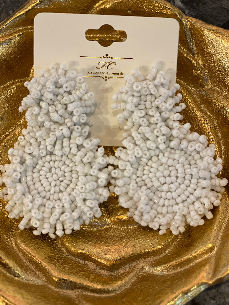 Beaded Drop Earrings