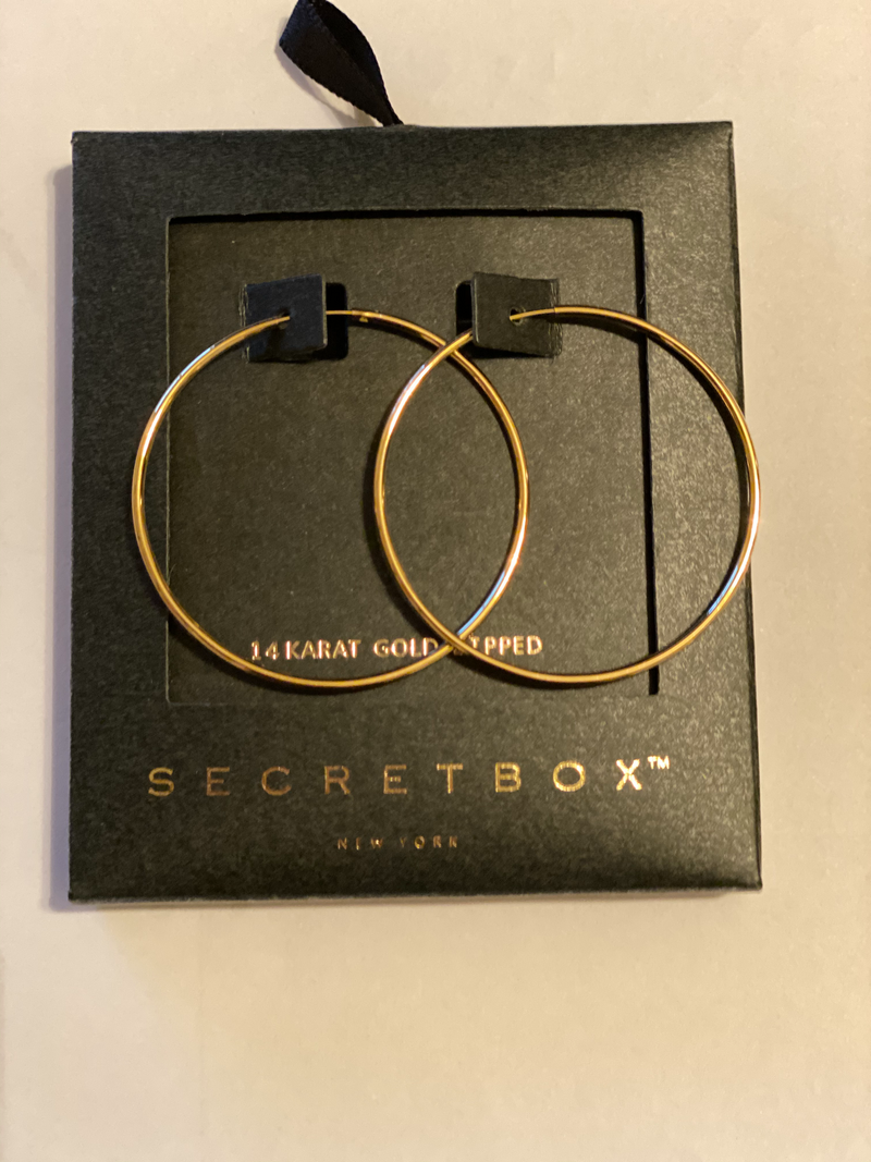 Endless Hoop Earrings 1.5 Inches
