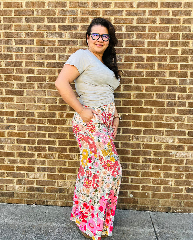 A Bouquet of Boldness Pants
