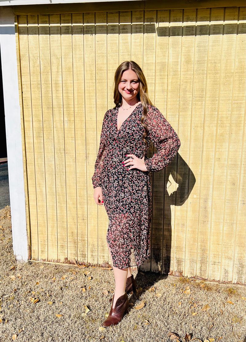 Floral ShowStopper Dress