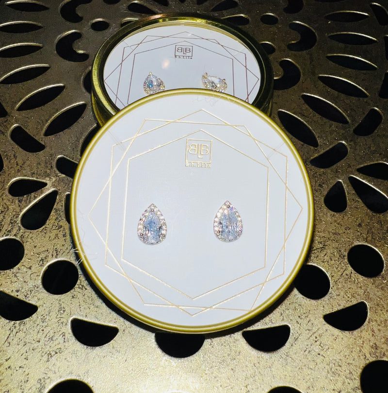 Jewel Stud Earrings