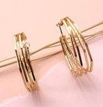 Octagon Wire Earrings