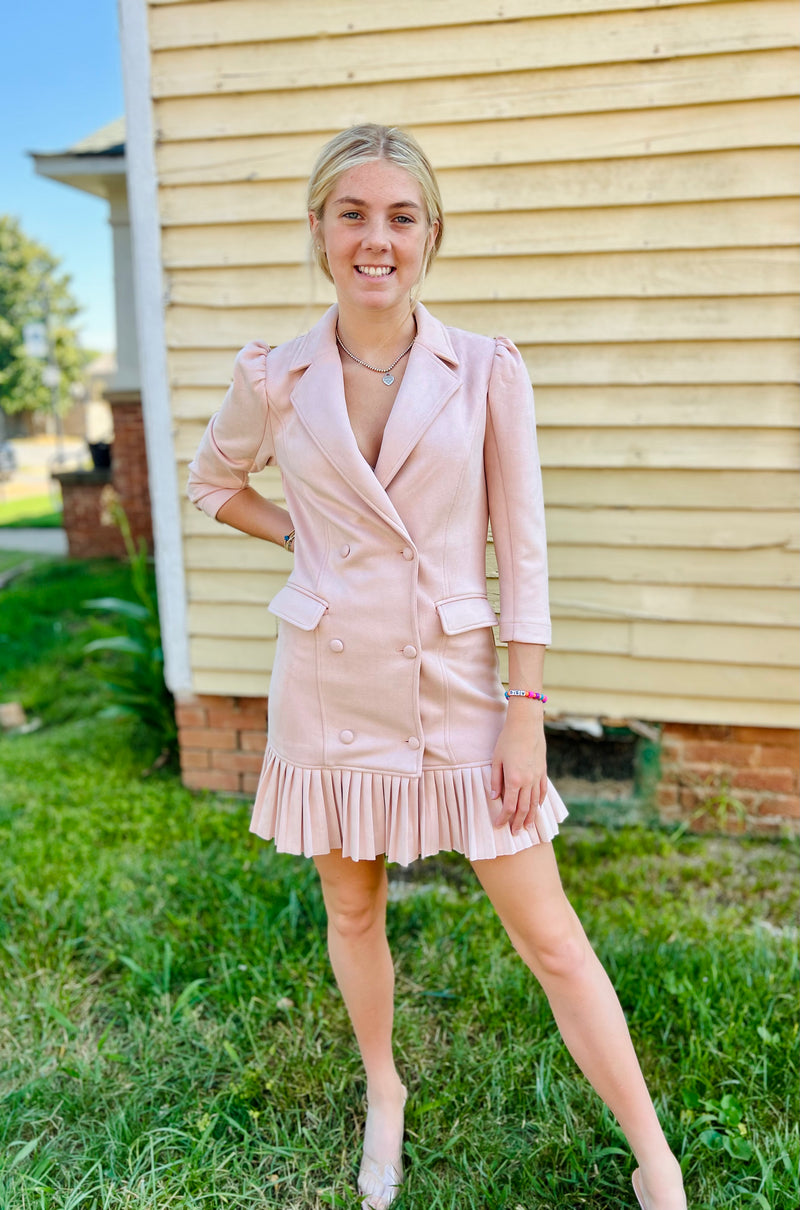 New York Suede Dress
