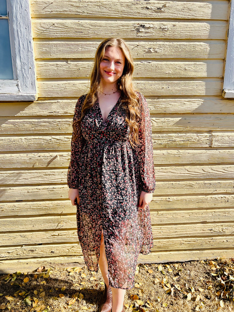 Floral ShowStopper Dress